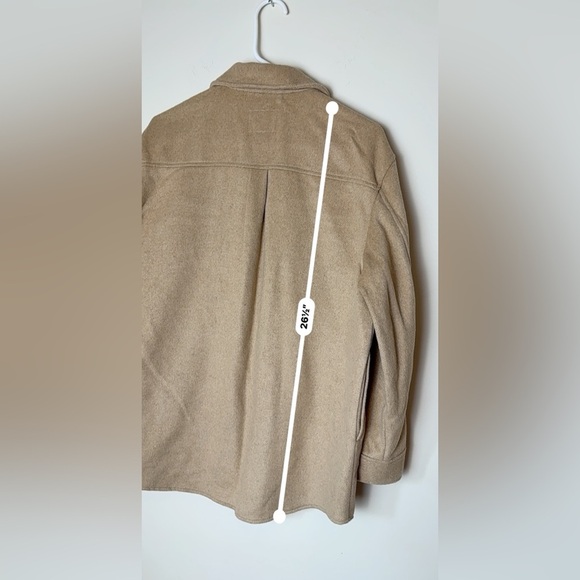 Old Navy Tan Shacket. Unisex - Picture 10 of 12